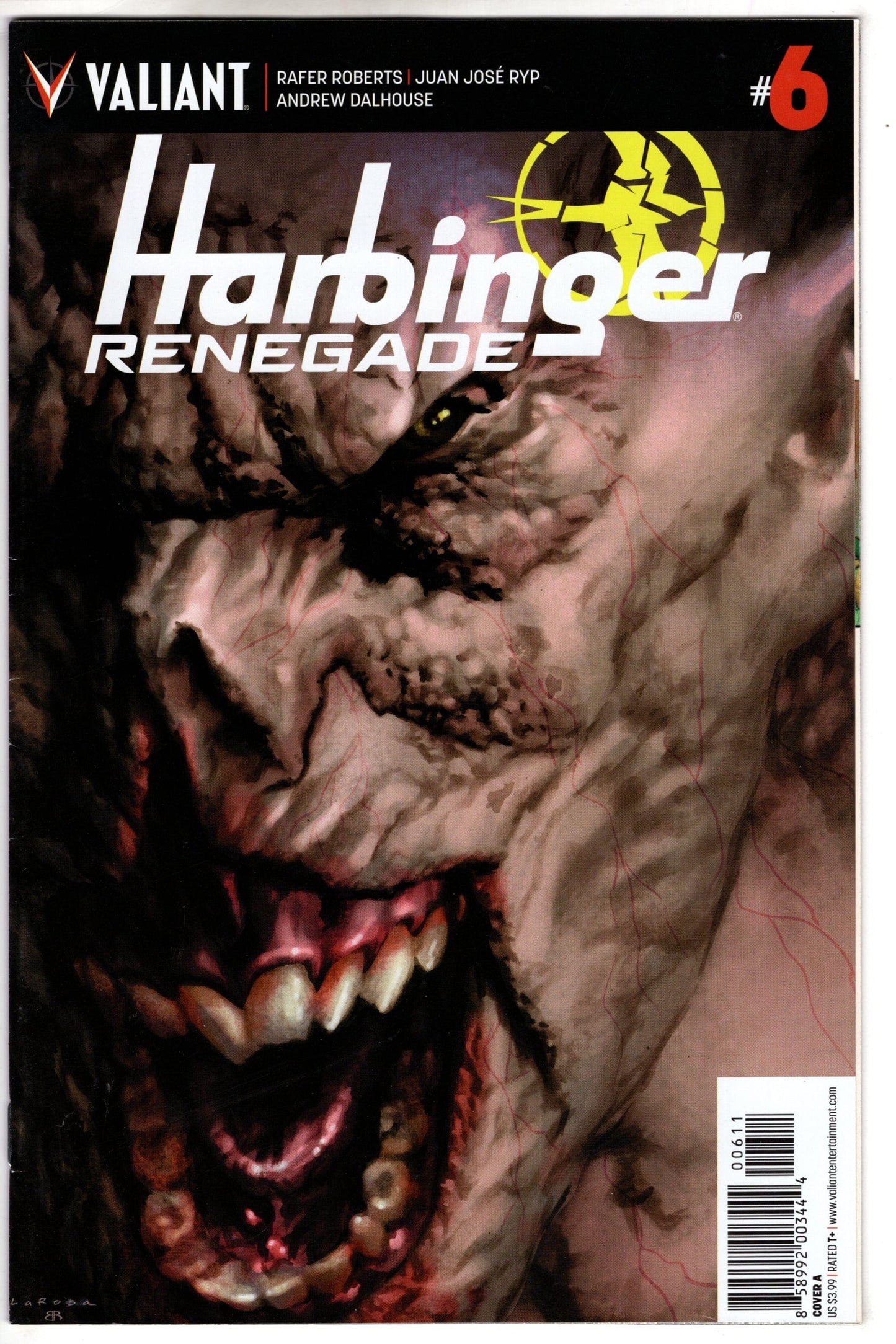 VALIANT ENTERTAINMENT LLC VALIANT ENTERTAINMENT LLC HARBINGER RENEGADE #6 CVR A LAROSA