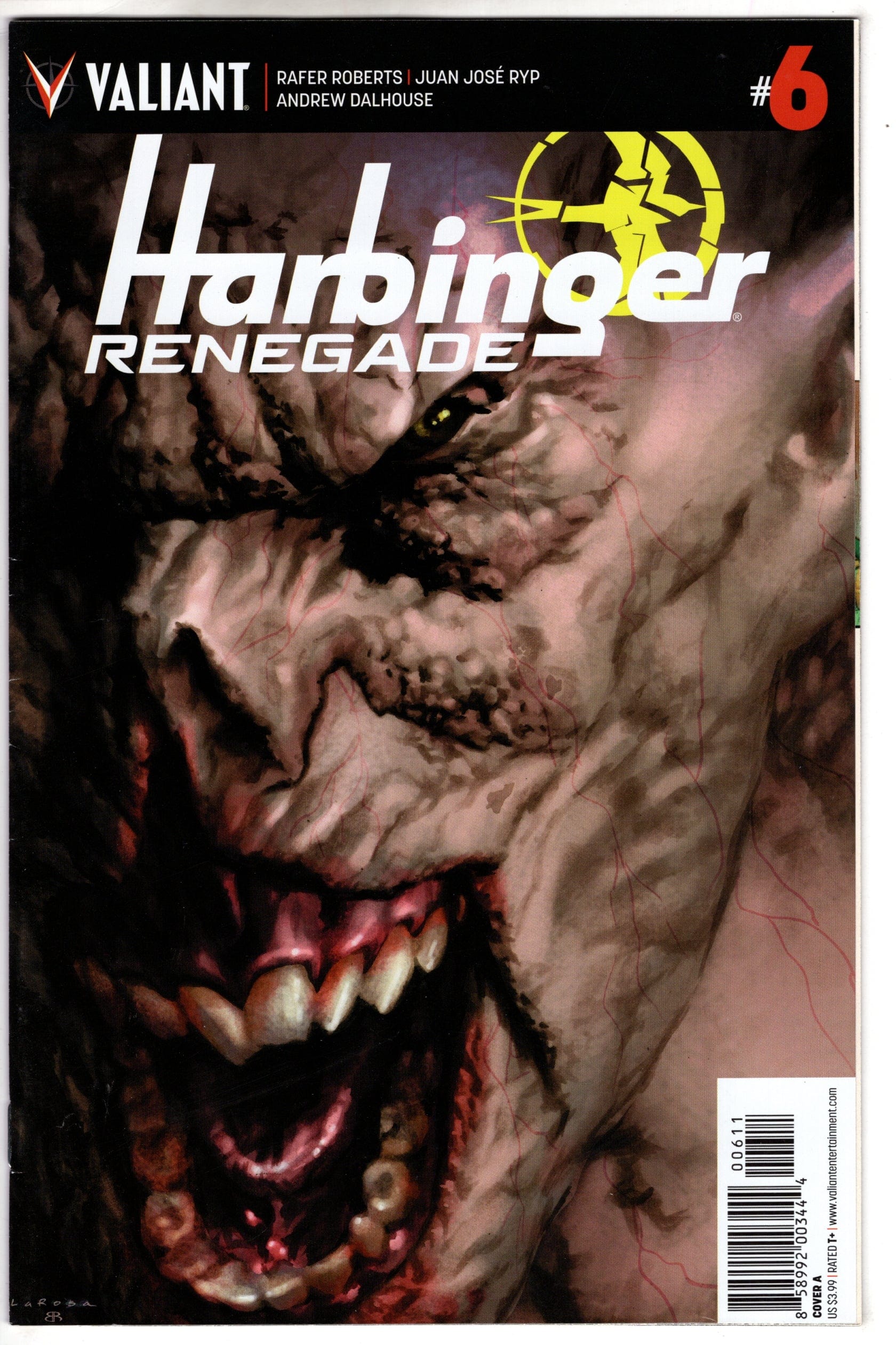 VALIANT ENTERTAINMENT LLC VALIANT ENTERTAINMENT LLC HARBINGER RENEGADE #6 CVR A LAROSA