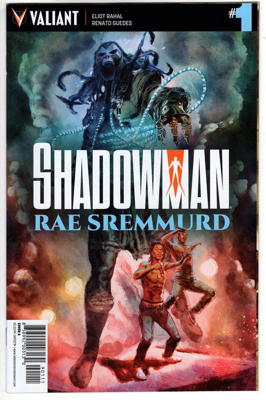 VALIANT ENTERTAINMENT LLC VF/NM SHADOWMAN/RAE SREMMURD #1 CVR A GUEDES