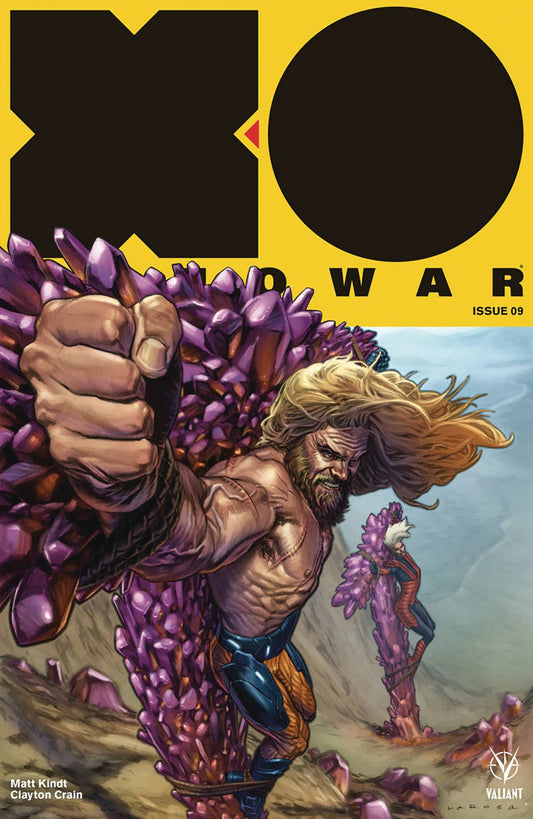 VALIANT ENTERTAINMENT LLC VF/NM X-O MANOWAR (2017) #9 CVR A LAROSA