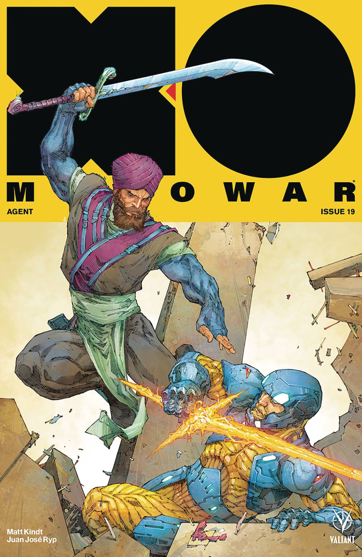 VALIANT ENTERTAINMENT LLC X-O MANOWAR (2017) #19 (NEW ARC) CVR A ROCAFORT