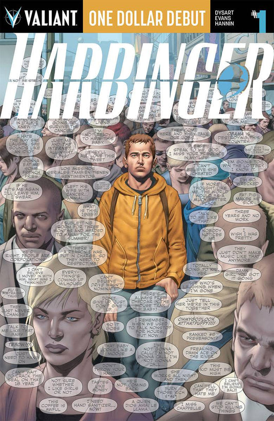 VALIANT VALIANT ENTERTAINMENT LLC HARBINGER #1 ONE DOLLAR DEBUT (NEW PTG)
