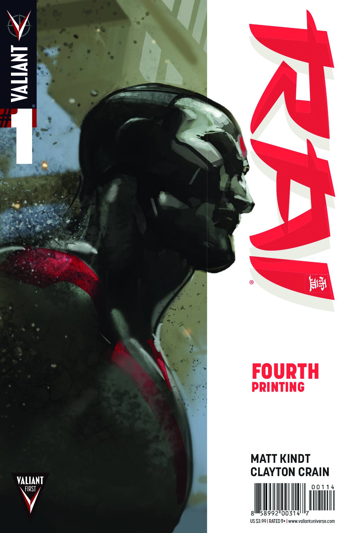VALIANT VALIANT ENTERTAINMENT LLC RAI #1 4TH PTG (PP #1139)