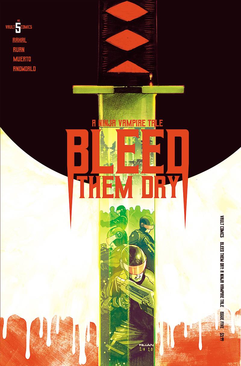 VAULT COMICS COMIC BOOK BLEED THEM DRY #5 CVR A RUAN