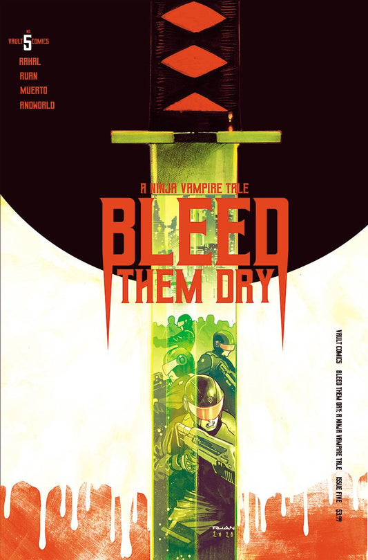 VAULT COMICS COMIC BOOK BLEED THEM DRY #5 CVR A RUAN