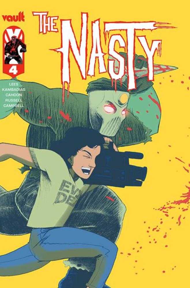 VAULT COMICS COMIC BOOK Nasty #4 Cover A Adam Cahoon