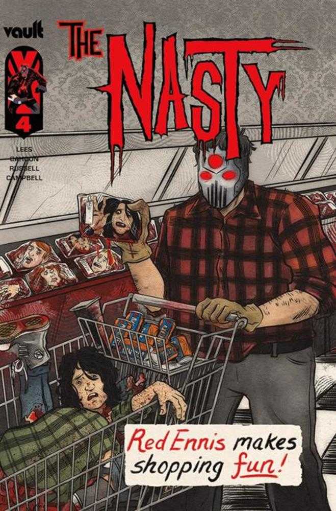 VAULT COMICS COMIC BOOK Nasty #4 Cover B Sally Cantirino Variant
