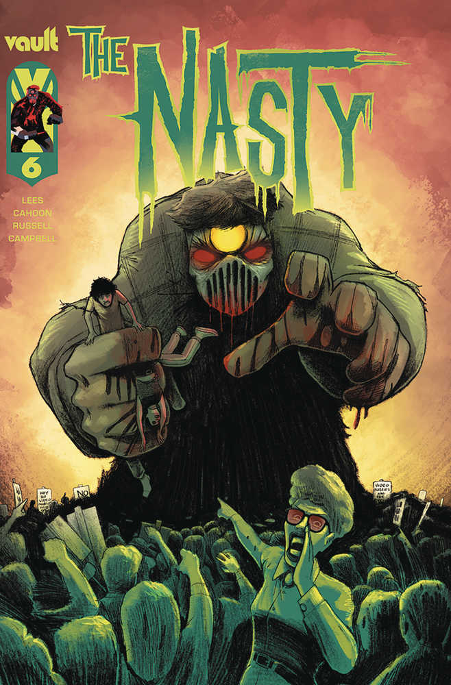 VAULT COMICS COMIC BOOK Nasty #6 Cover A Adam Cahoon
