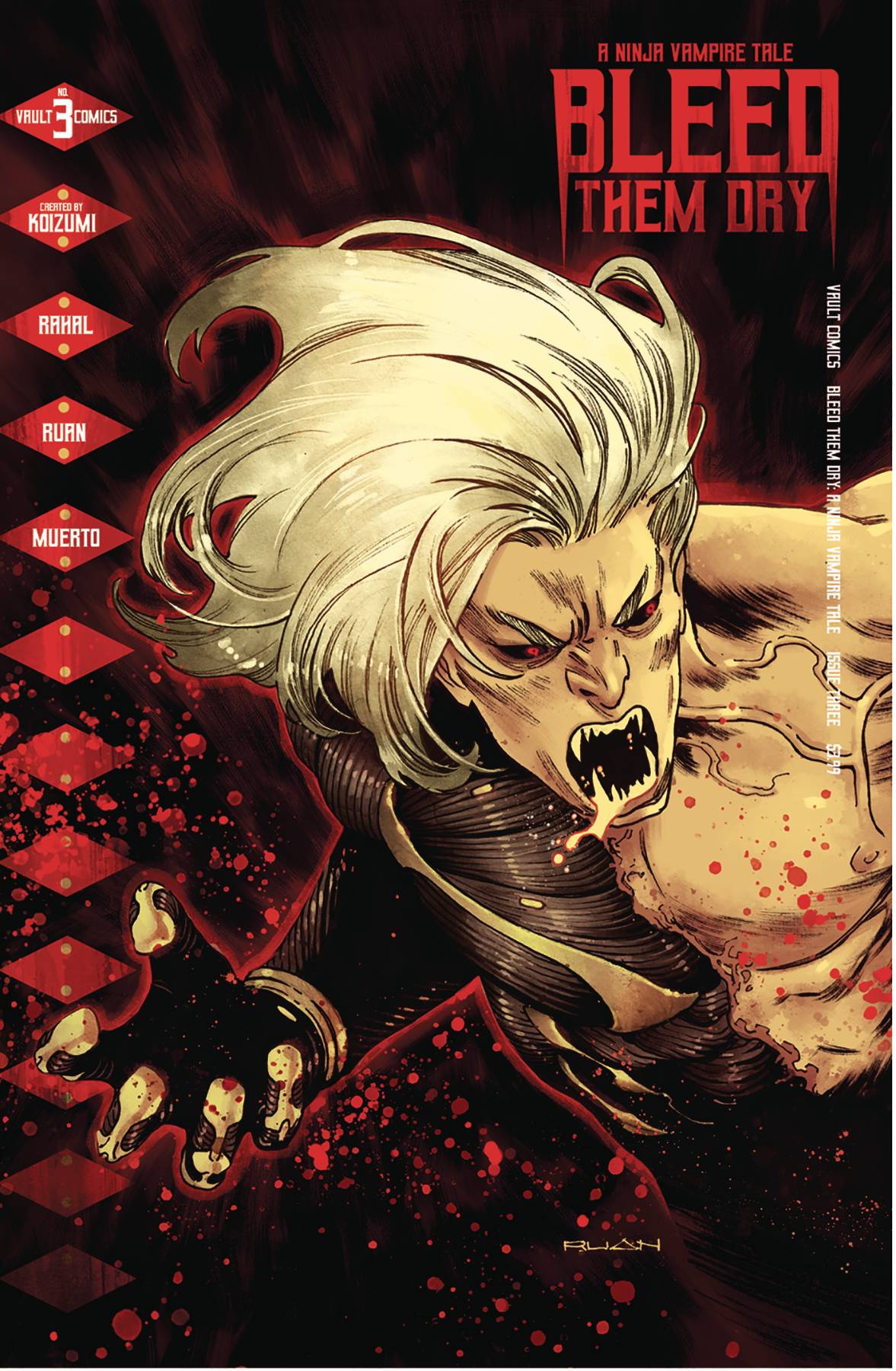 VAULT COMICS comic book NM BLEED THEM DRY #3