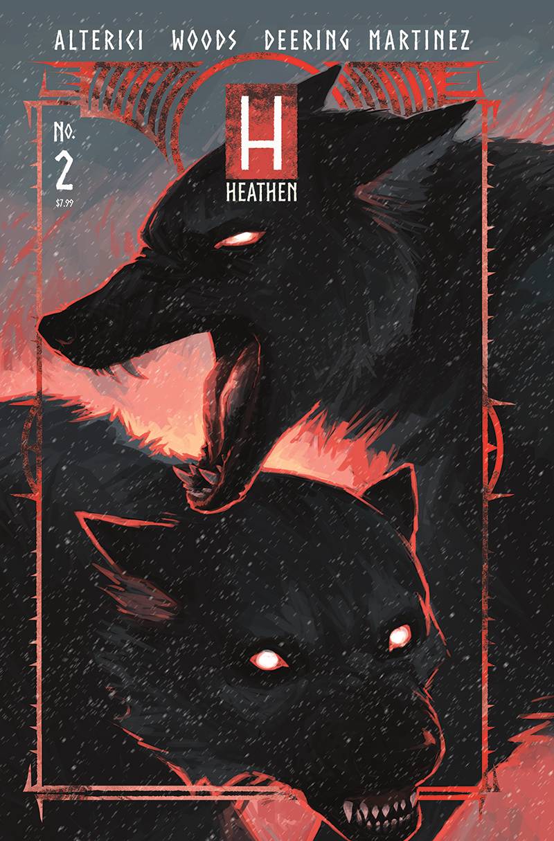 VAULT COMICS COMIC BOOK VF/NM HEATHEN VAULT RESERVE ED #2