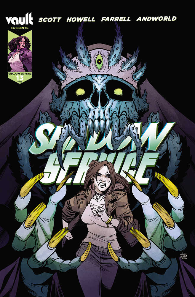 VAULT COMICS COMIC BOOK VF/NM Shadow Service #13 Cover A Howell