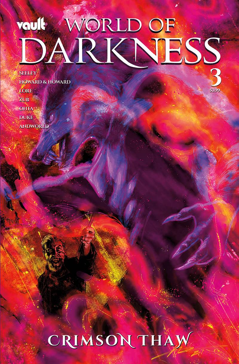 VAULT COMICS COMIC BOOK VF/NM WORLD OF DARKNESS CRIMSON THAW #3 CVR A CAMPBELL
