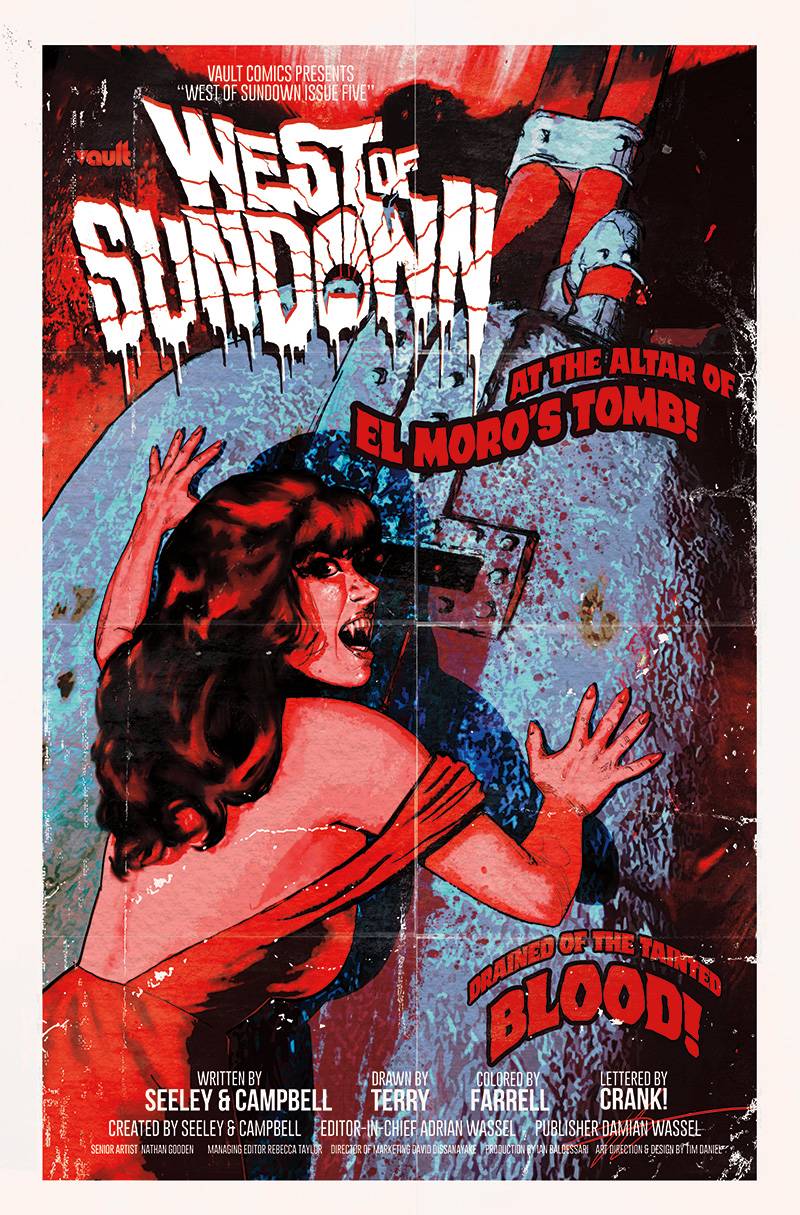 VAULT COMICS COMIC BOOK WEST OF SUNDOWN #5 CVR A CAMPBELL