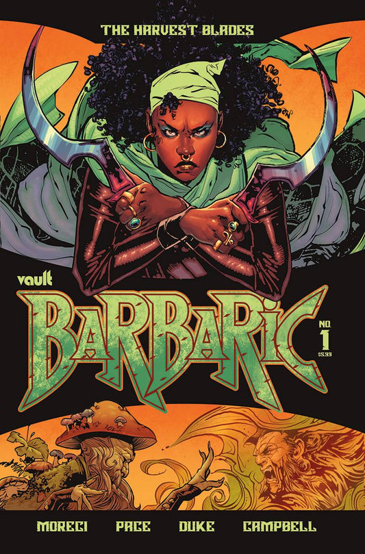 VAULT COMICS Comics BARBARIC HARVEST BLADES ONE SHOT CVR A GOODEN