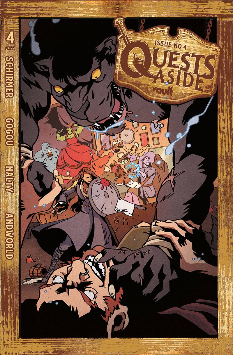 VAULT COMICS Comics QUESTS ASIDE #4 CVR A GOGOU
