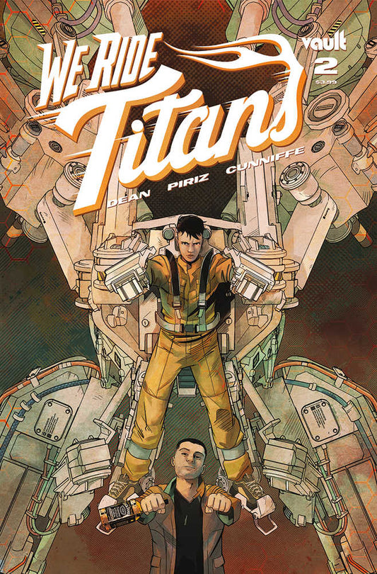 VAULT COMICS Comics We Ride Titans #2 Cover A Piriz
