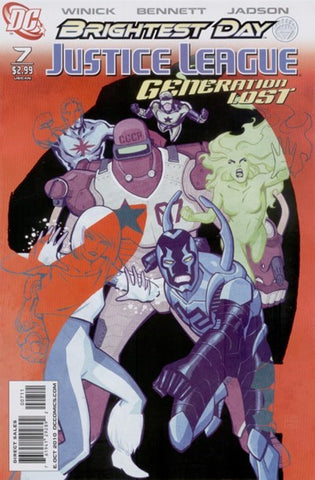 JUSTICE LEAGUE GENERATION LOST #7 (BRIGHTEST DAY) - Packrat Comics