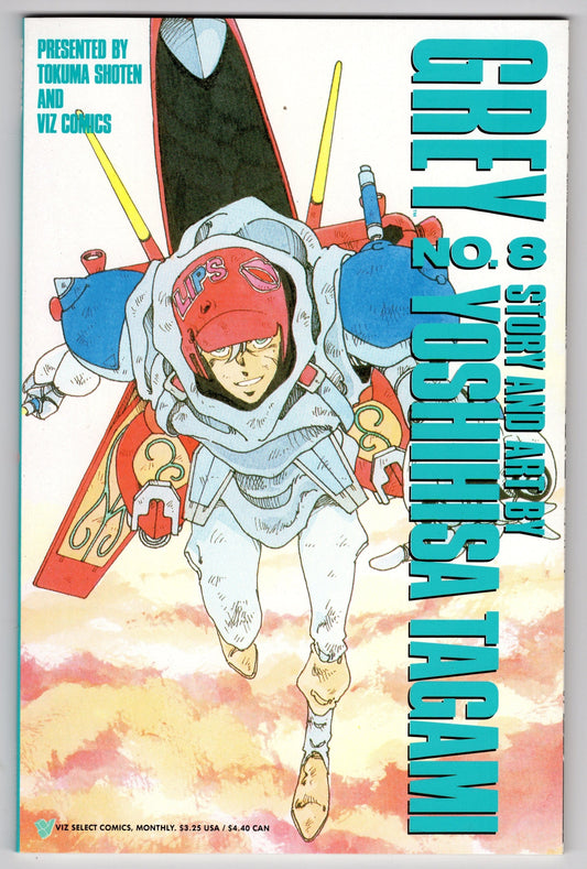 VIZ COMICS MANGA VF+ Grey #8