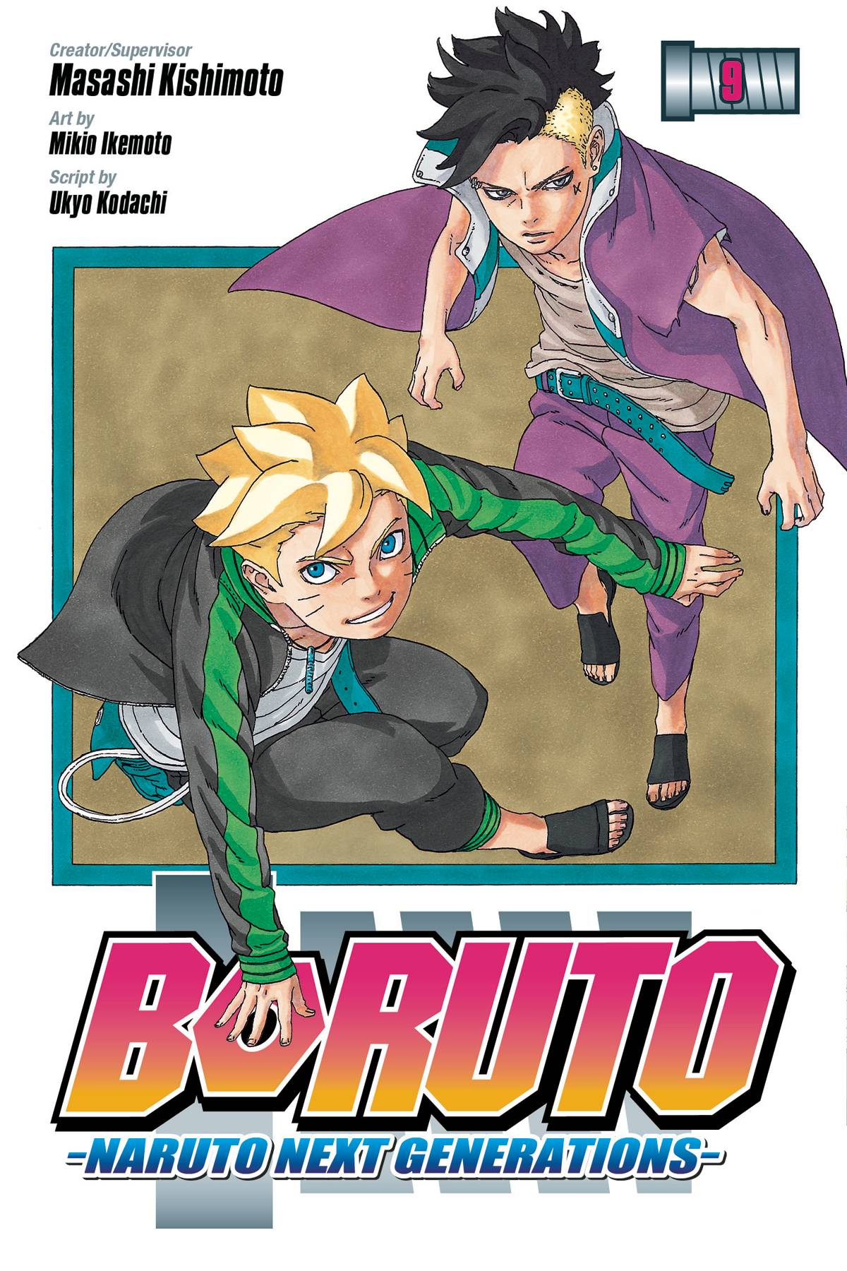 VIZ LLC manga BORUTO GN VOL 09 NARUTO NEXT GENERATIONS