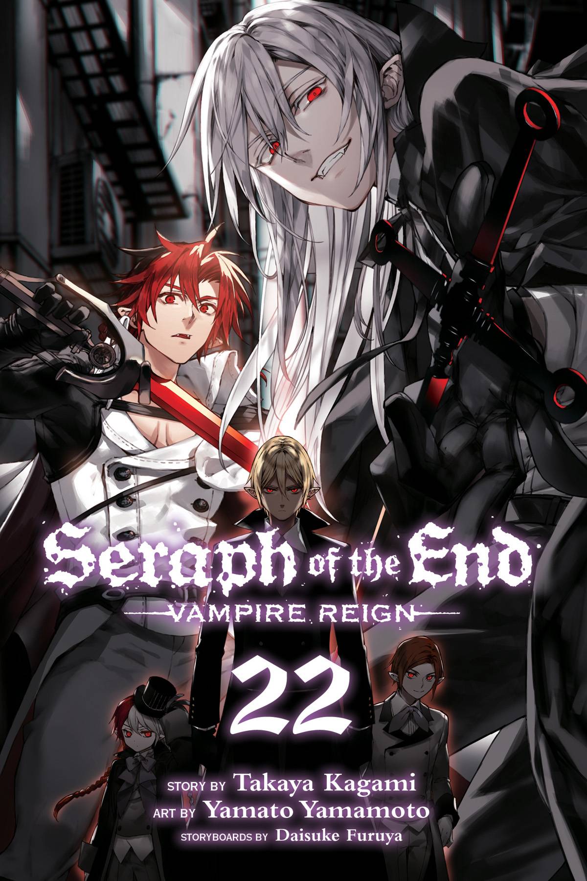 VIZ LLC MANGA SERAPH OF END VAMPIRE REIGN GN VOL 22 (C: 0-1-2)