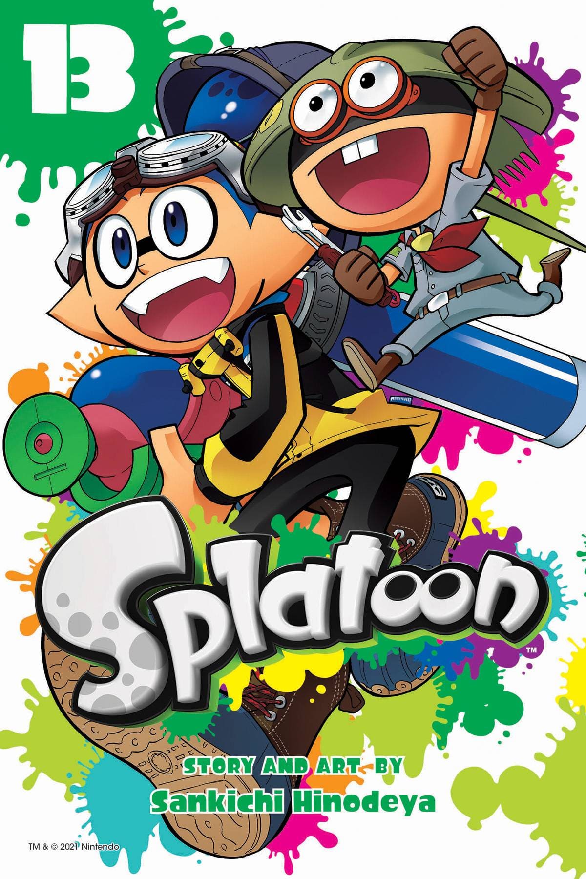VIZ LLC MANGA SPLATOON GN VOL 13
