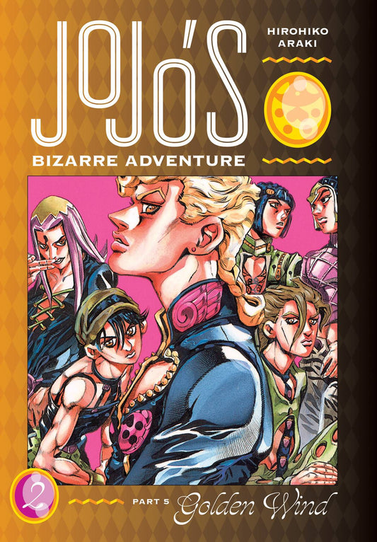 VIZ LLC MANGA VF/NM JOJOS BIZARRE ADV PT 5 GOLDEN WIND HC VOL 02