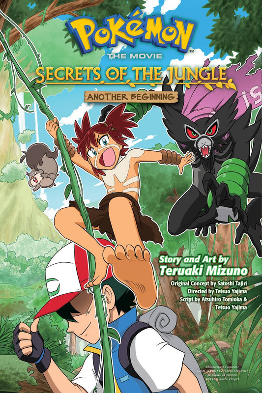 VIZ LLC MANGA VF/NM POKEMON MOVIE SECRETS JUNGLE ANOTHER BEGINNING GN