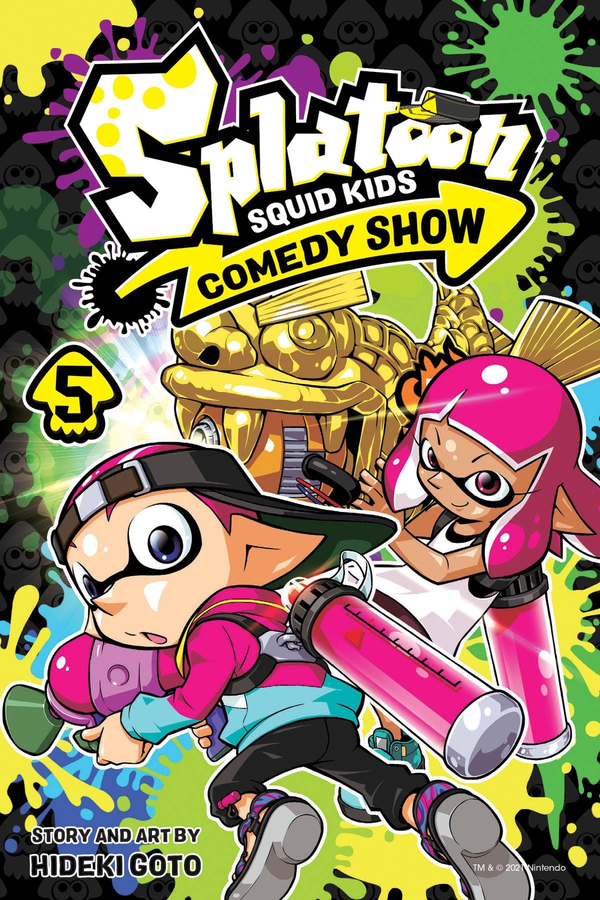VIZ LLC MANGA VF/NM SPLATOON SQUID KIDS COMEDY SHOW GN VOL 05 (C: 0-1-2)