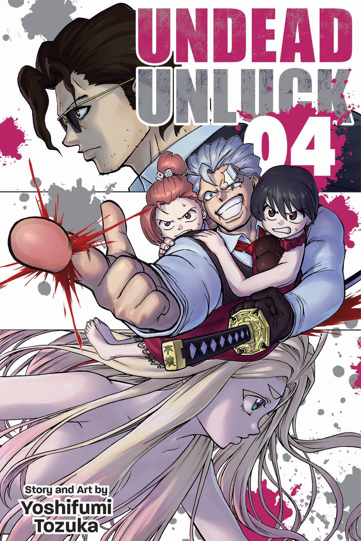 VIZ LLC MANGA VF/NM UNDEAD UNLUCK GN VOL 04