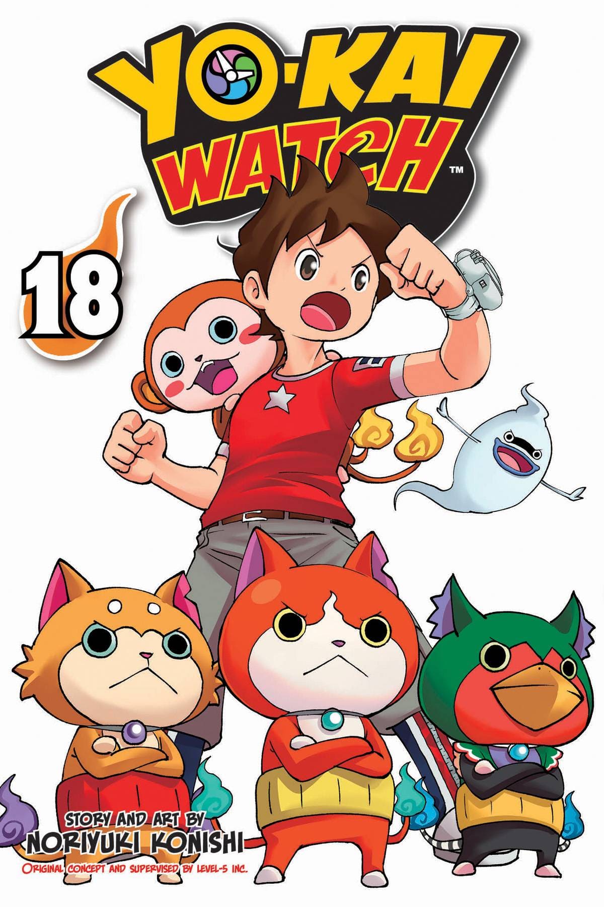 VIZ LLC MANGA YO-KAI WATCH GN VOL 18