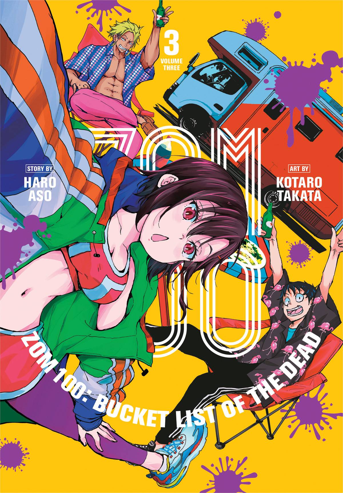 VIZ LLC MANGA ZOM 100 BUCKET LIST OF THE DEAD GN VOL 03