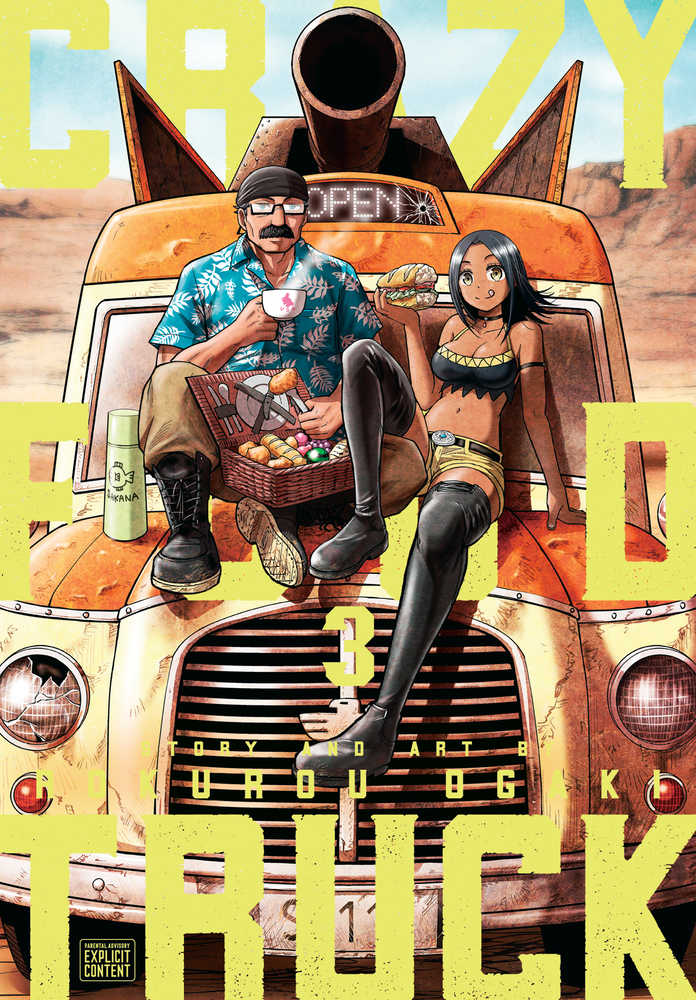 VIZ LLC TRADE Crazy Food Truck Graphic Novel Volume 03 (Mature)