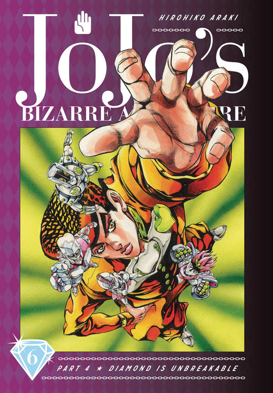 VIZ LLC TRADE JOJOS BIZARRE ADV 4 DIAMOND IS UNBREAKABLE HC VOL 06