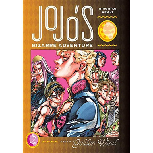 VIZ MEDIA LLC MANGA Jojos Bizarre Adventure Pt 5 Golden Wind Hardcover Volume 06 (Mature)
