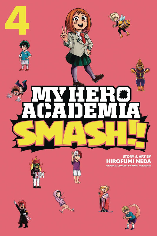 VIZ MEDIA LLC MANGA MY HERO ACADEMIA SMASH GN VOL 04