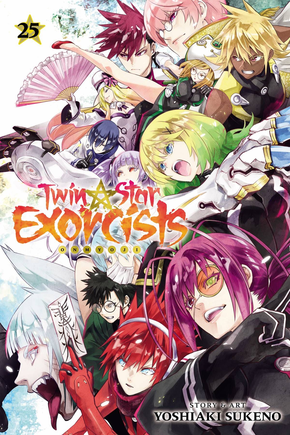 VIZ MEDIA LLC MANGA VF/NM TWIN STAR EXORCISTS ONMYOJI GN VOL 25