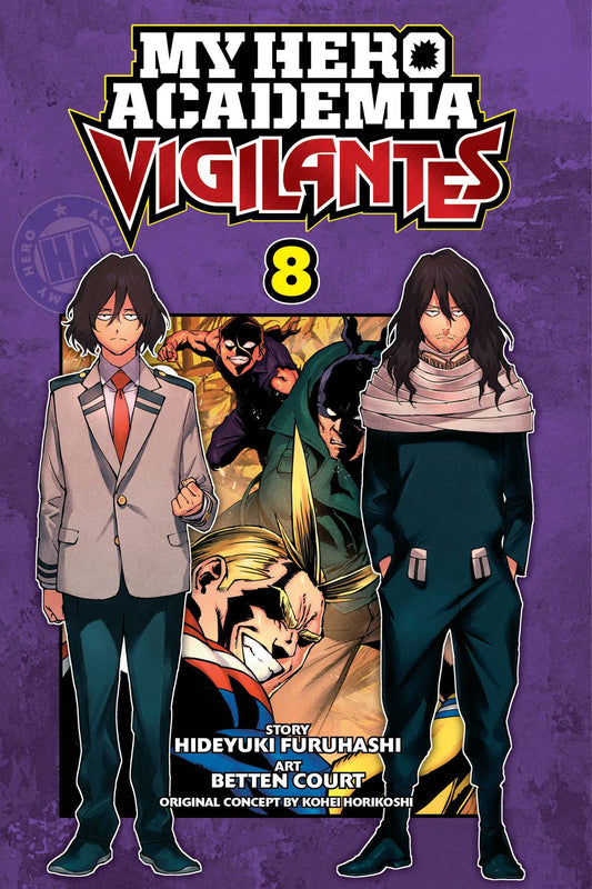VIZ MEDIA LLC TRADE MY HERO ACADEMIA VIGILANTES GN VOL 08