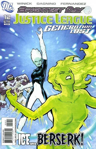 JUSTICE LEAGUE GENERATION LOST #12 (BRIGHTEST DAY) - Packrat Comics