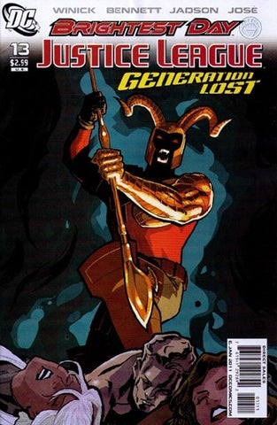 JUSTICE LEAGUE GENERATION LOST #13 (BRIGHTEST DAY) - Packrat Comics