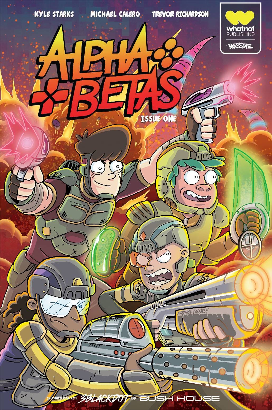 WHATNOT PUBLISHING COMIC BOOK ALPHA BETAS #1 (OF 4) CVR A CALERO (MR)