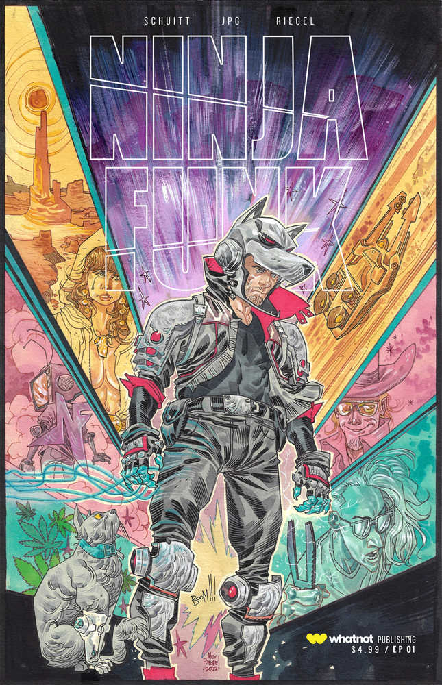 WHATNOT PUBLISHING COMIC BOOK Ninja Funk #1 (Of 4) Cover B Riegel (Mature)