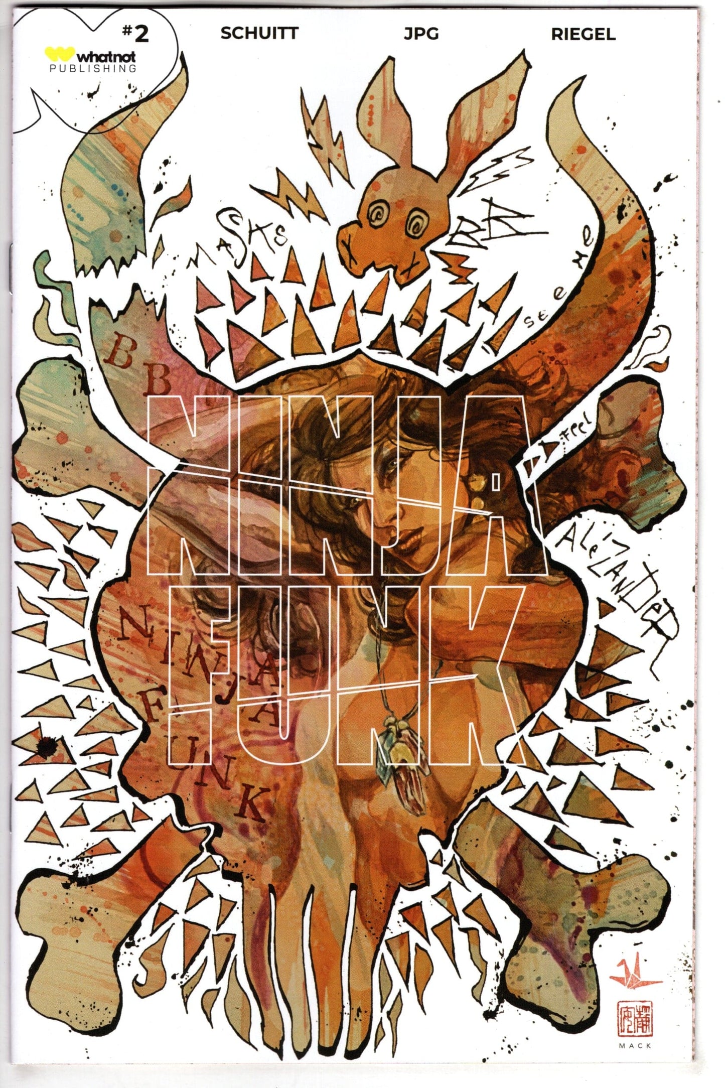 WHATNOT PUBLISHING COMIC BOOK Ninja Funk #2 (Of 4) Cover A Mack (Mature)