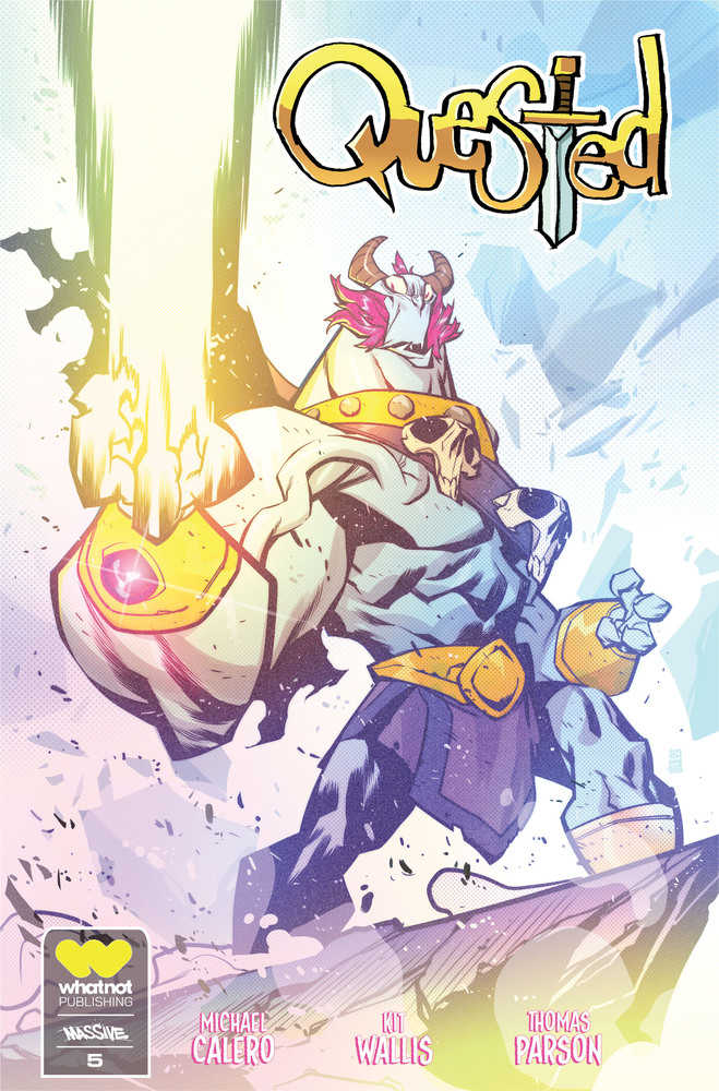 WHATNOT PUBLISHING COMIC BOOK Quested #5 Cover A Jacinto
