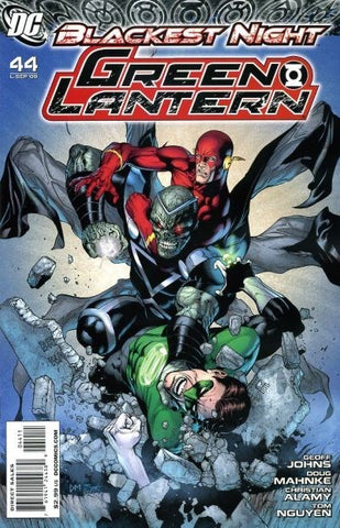 GREEN LANTERN #44 (BLACKEST NIGHT) - Packrat Comics