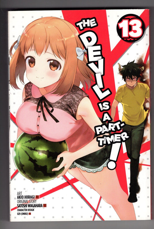 YEN PRESS MANGA DEVIL IS PART TIMER GN VOL 13