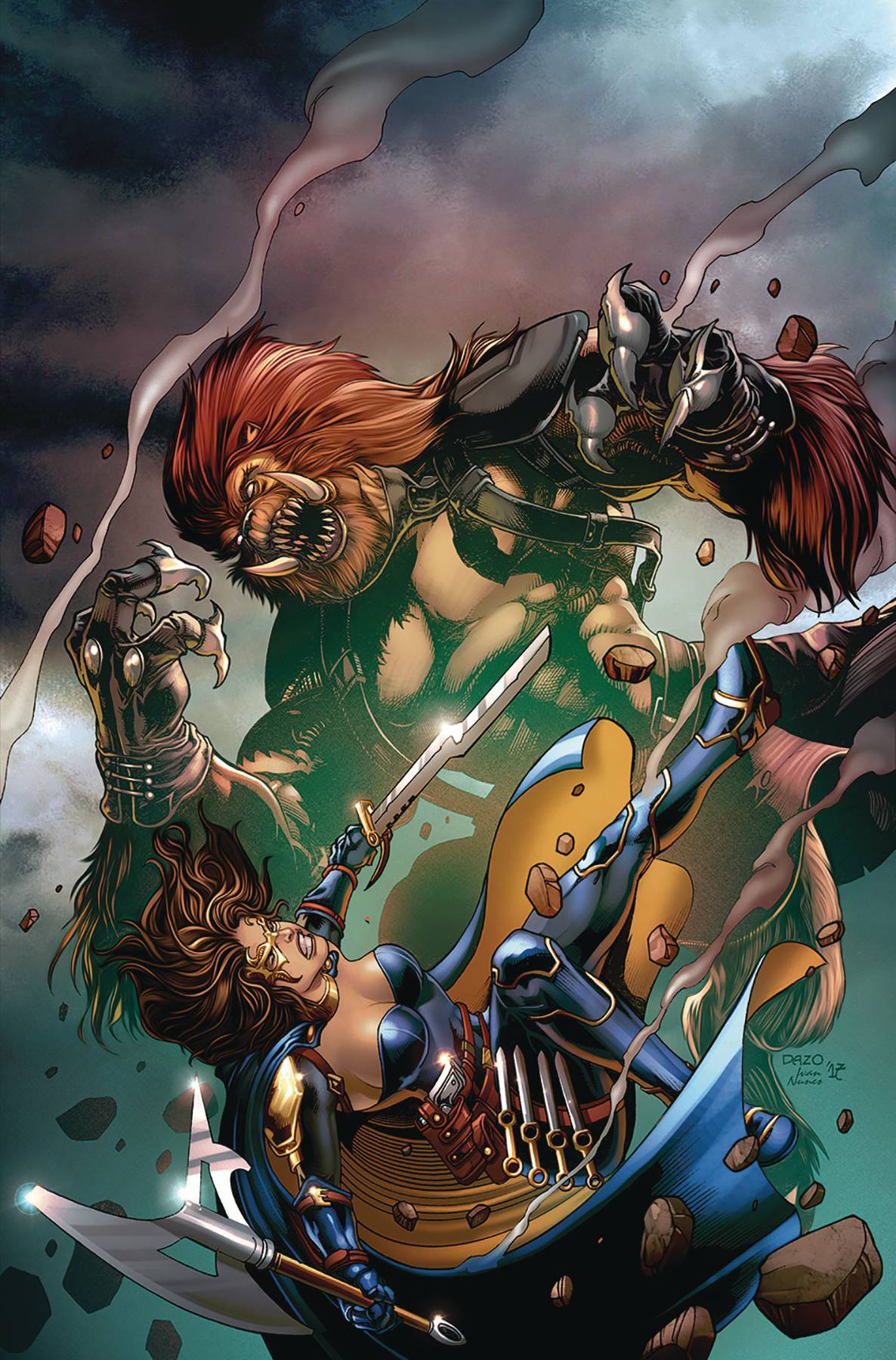 ZENESCOPE ENTERTAINMENT INC BELLE BEAST HUNTER #4 (OF 6) CVR B DAZO