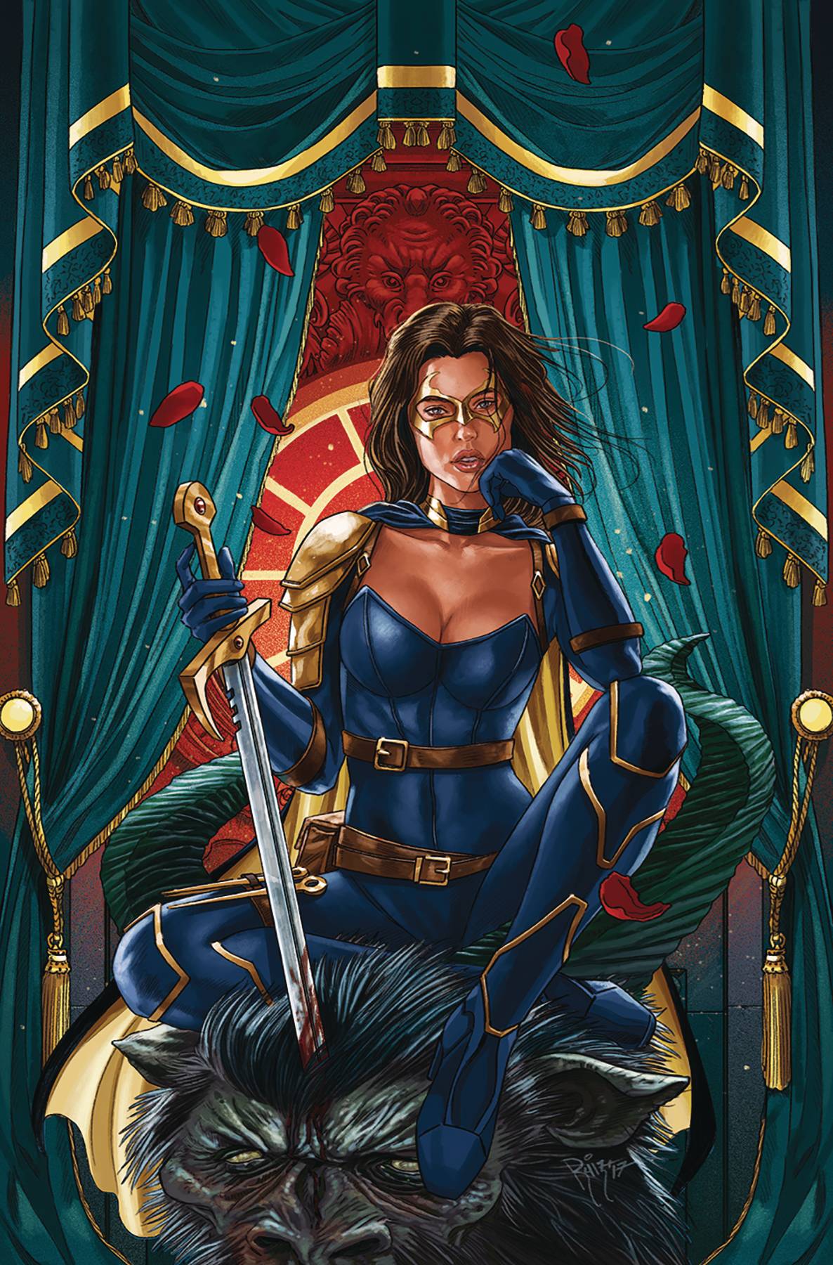 ZENESCOPE ENTERTAINMENT INC BELLE BEAST HUNTER #4 (OF 6) CVR C BURGOS