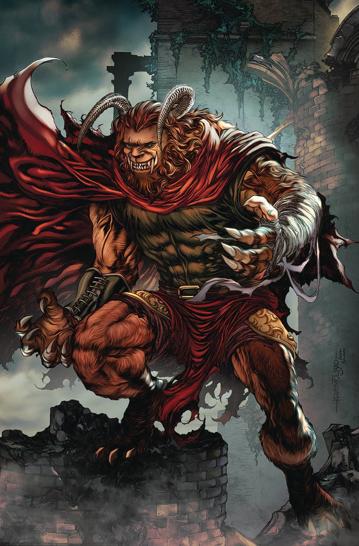 ZENESCOPE ENTERTAINMENT INC BELLE BEAST HUNTER #4 (OF 6) CVR D TOLIBAO