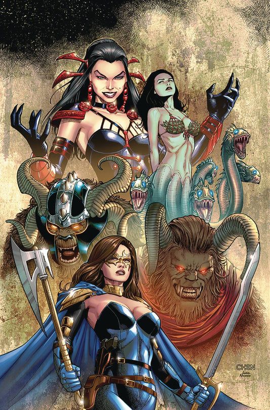 ZENESCOPE ENTERTAINMENT INC BELLE BEAST HUNTER #6 (OF 6) CVR A CHEN