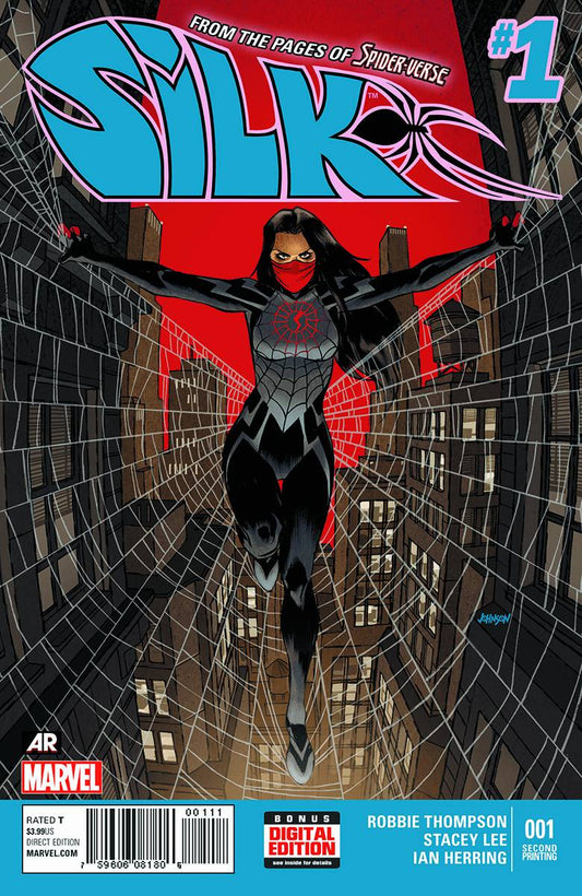 ZENESCOPE ENTERTAINMENT INC COMIC BOOK SILK #1 JOHNSON 2ND PTG VARIANT